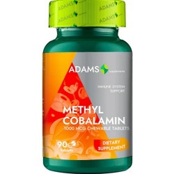 Metilcobalamina 1000mcg, 90 Capsule, Adams 